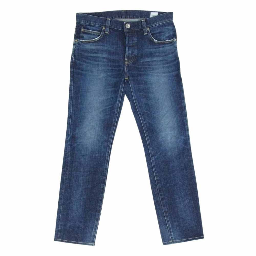 レッドカード RED CARD  ヴィンテージ加工 ストレート デニム パンツ インディゴブルー系 31【中古】