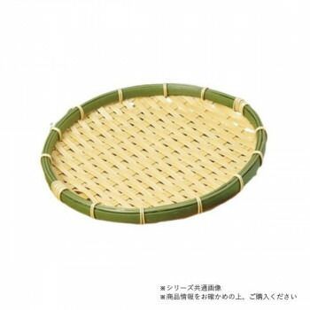 萬洋 まんよう 樹脂身竹丸ざる 60号 91-054E