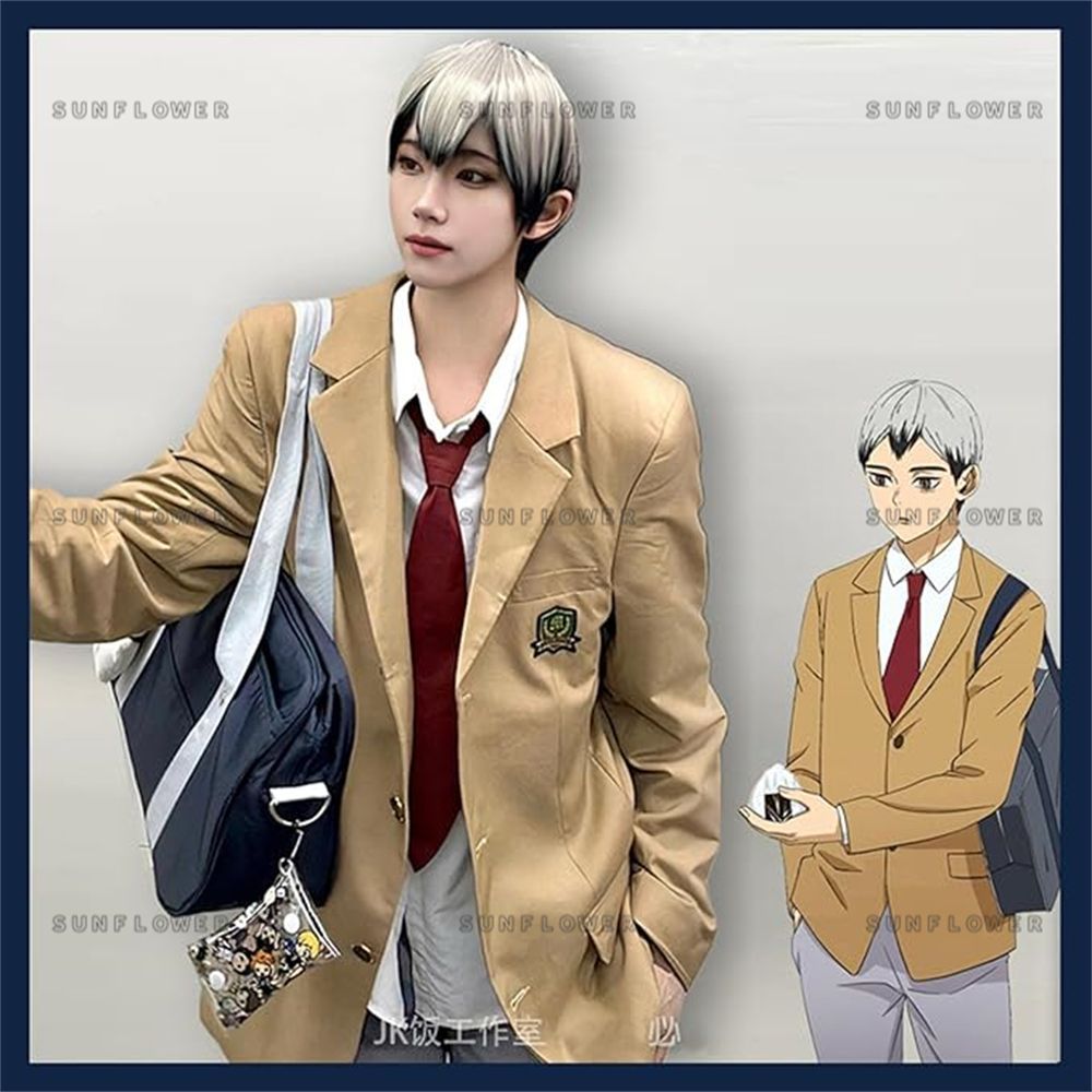 ハイキュー!! コスプレ衣装 宮侑 宮治 稲荷崎高校 JK制服