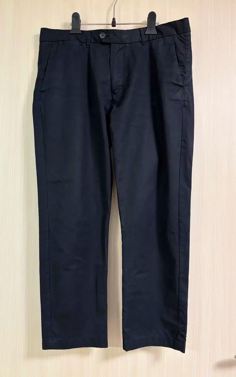 メンズ ネイビー コットン パンツ スコッチアンドソーダ