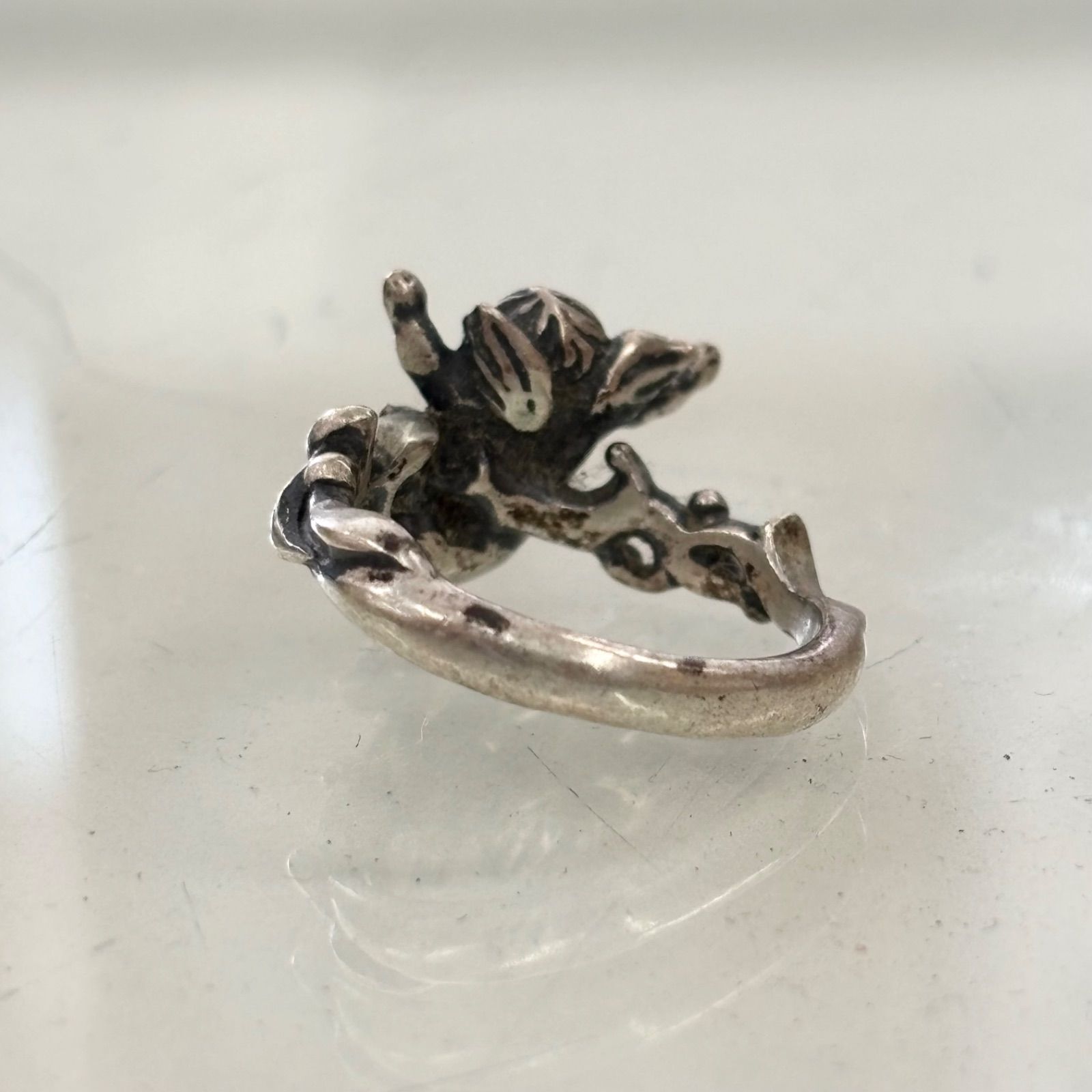 ジャンポールゴルチエ シルバーリング ピンキーリング 925S 天使