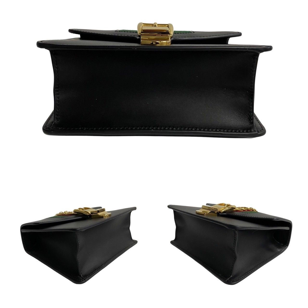 未使用保管品 リボン付き GUCCI グッチ シルヴィ シェリーライン