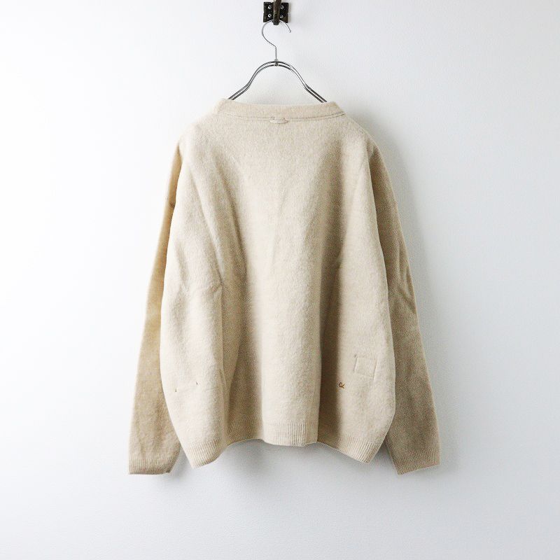 美品 フォーティファイブアール 45R USフロート縮絨のMシャツ 0 