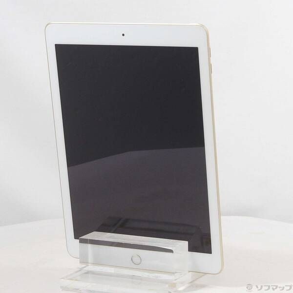 中古品〕 iPad 第5世代 128GB ゴールド MPGW2J／A Wi-Fi【297】
