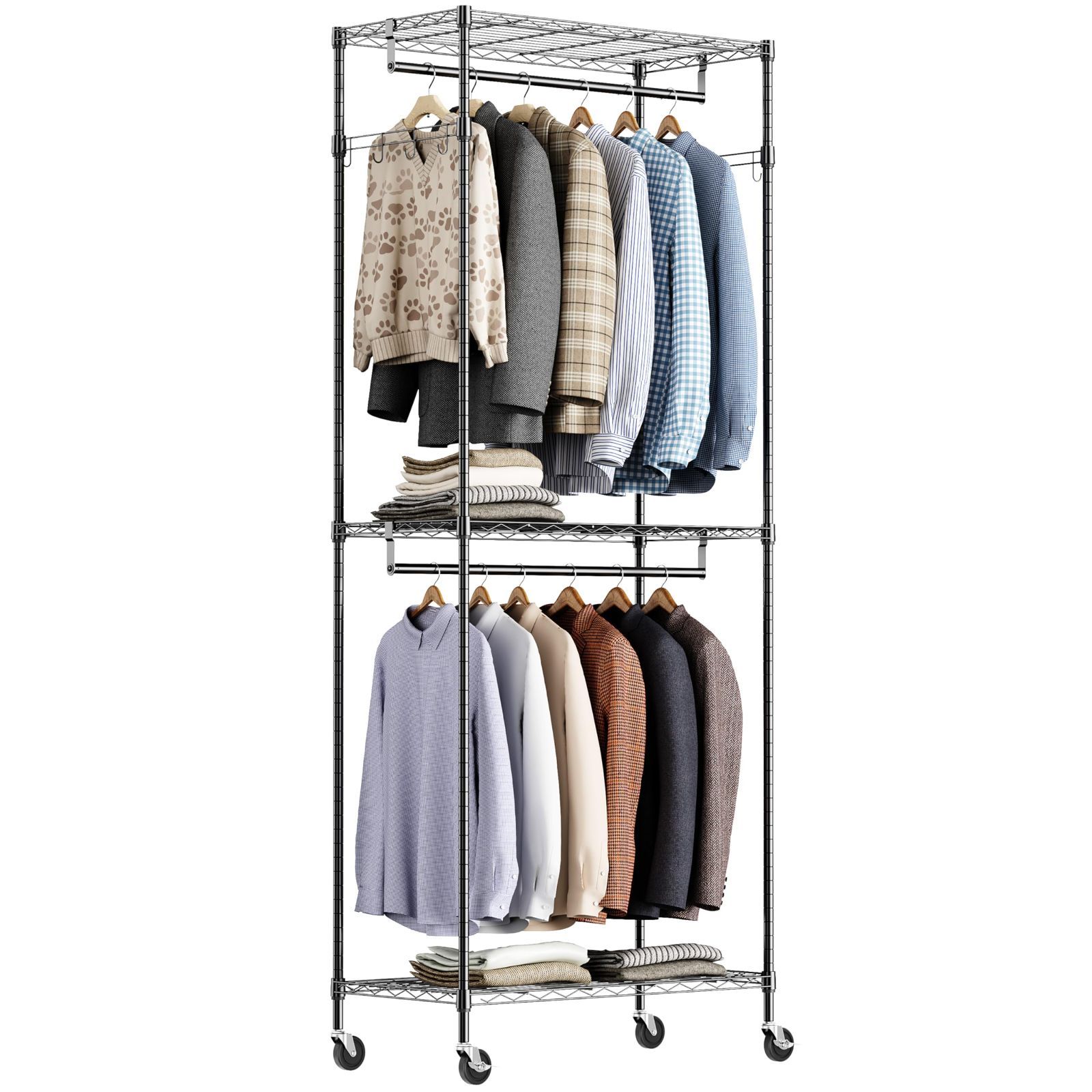 NAKATA HANGER SET-01N メンズジャケットハンガー 5本組 NAKATA HANGER SET-01N/メンズジャケットハンガー 5本組/スモーク