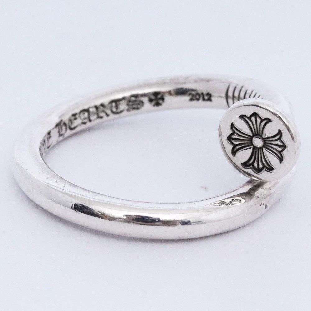 19号 CHROME HEARTS ネイルリング CHプラス フラット シルバー - メルカリ