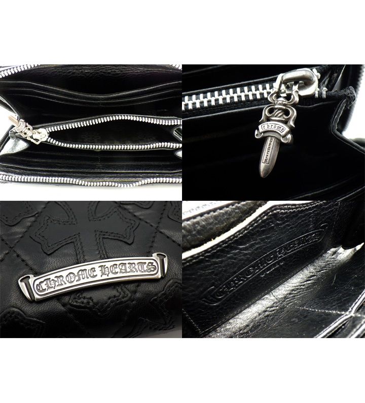 クロムハーツ CHROME HEARTS 【 REC F ZIP QUILTED