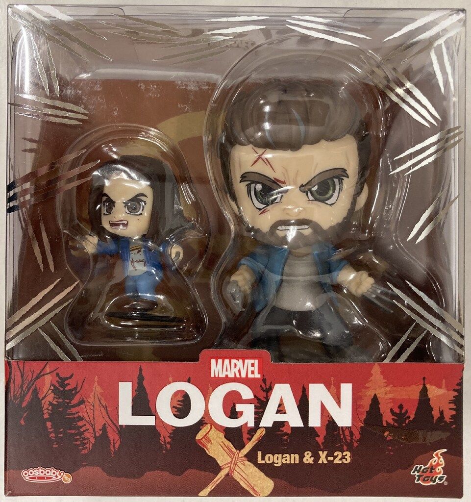 HOTTOYS COSBABY (S) BOBBLE HEAD LOGAN & X-23 COSB792 - メルカリ
