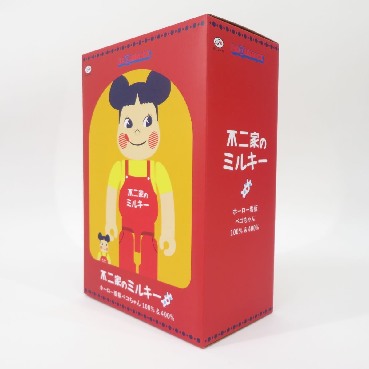 リアル店舗 BE@RBRICK ホーロー看板 ペコちゃん 100%＆400% | www