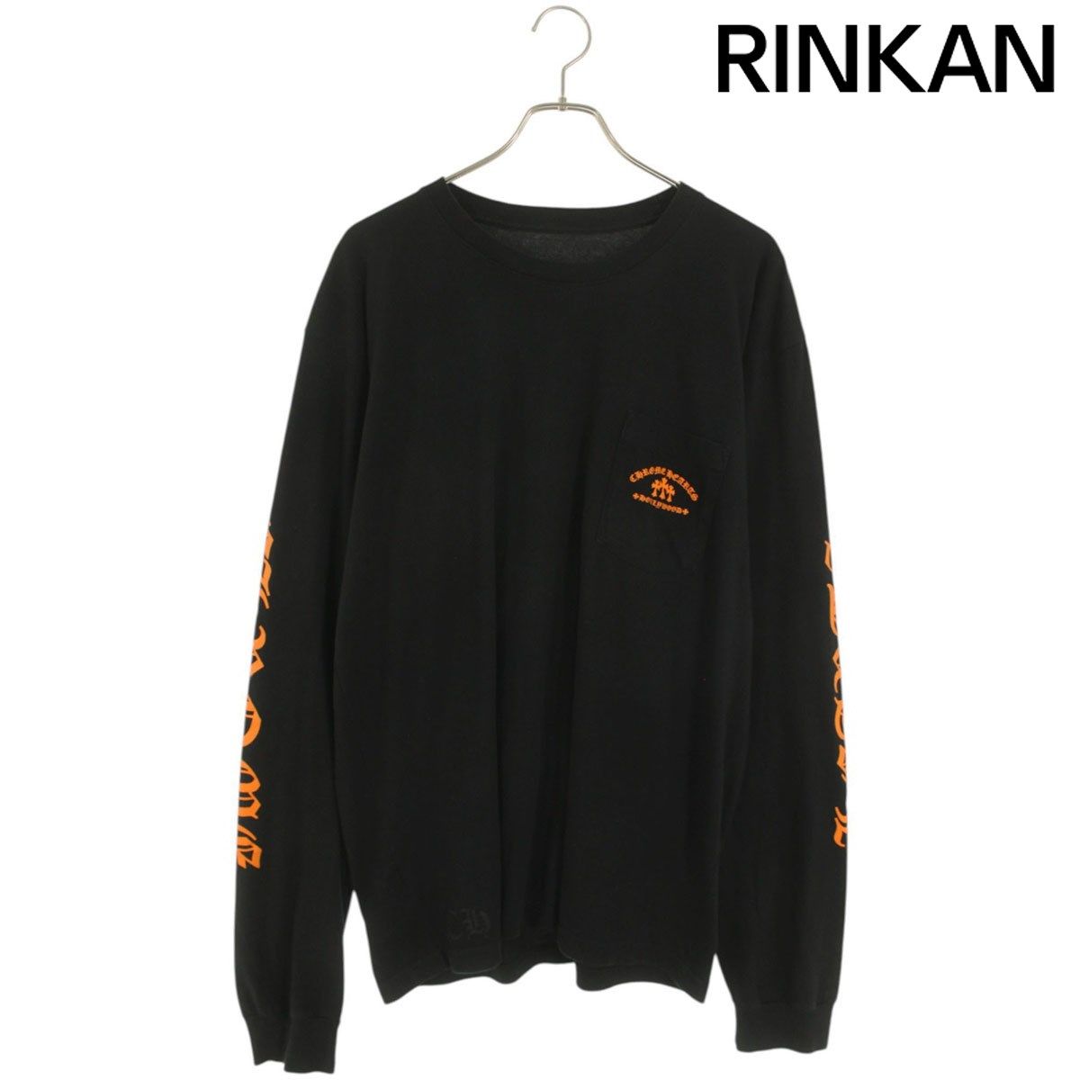 クロムハーツ 長袖カットソー MEDIUMサイズ クロムハーツ CH L/S /1 セメタリークロスバックプリント長袖