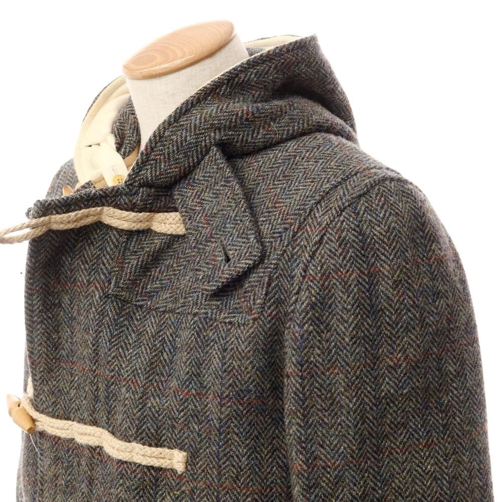 美品 中古 マウントレイニアデザイン ハリーツイード ダッフルコート S メンズ 中古】マウントレイニアデザイン Mt RAINIER DESIGN ハリス