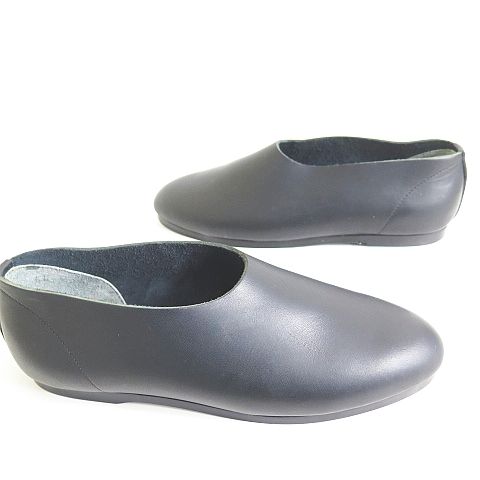  ワイズ Y s レザー シューズ スリッポン LL ブラック ヴィンテージ 2 sa 6910 その他 靴