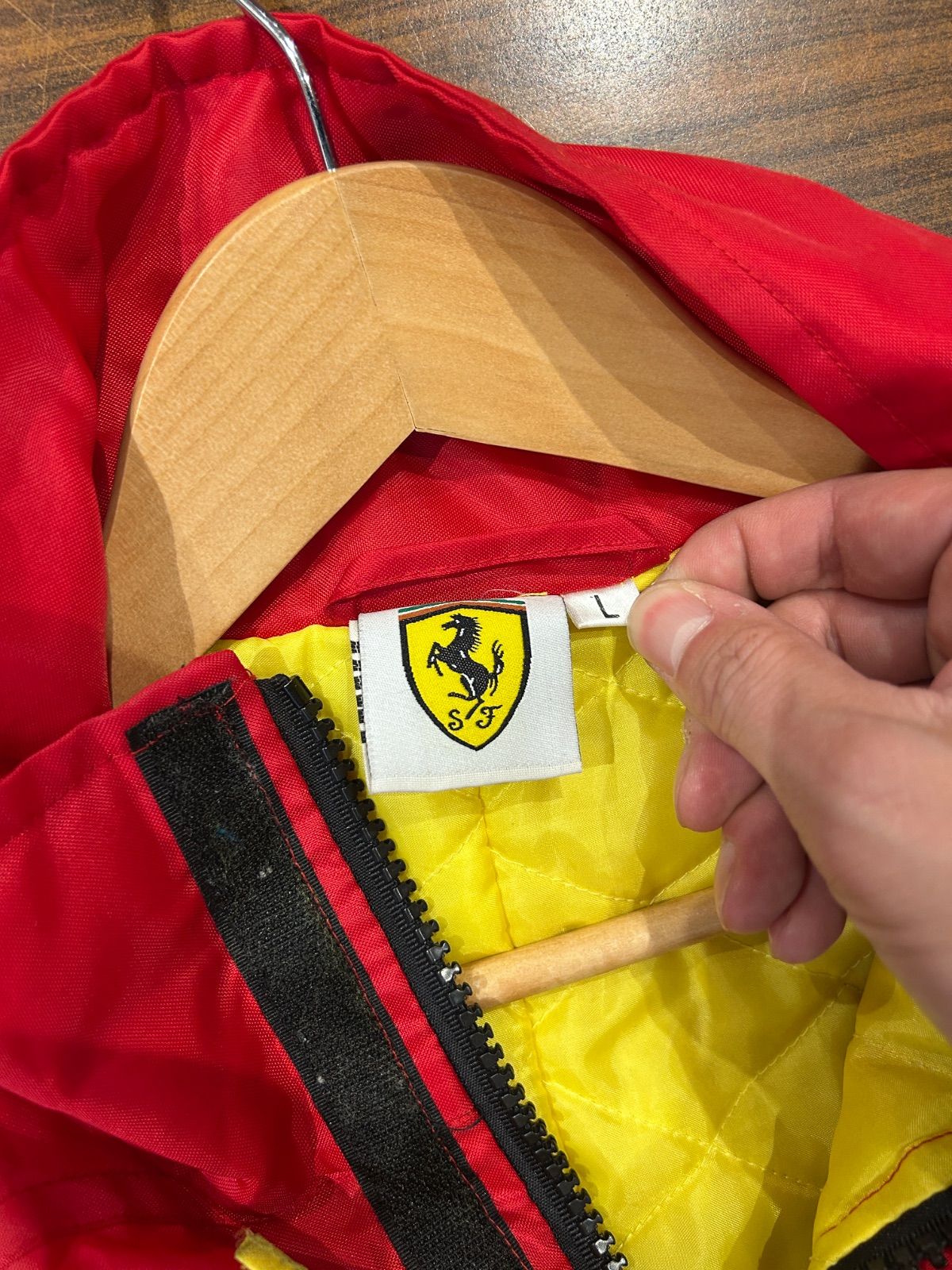 フェラーリ Ferrari ナイロンジャケット ナイロンコート ベンチコート 