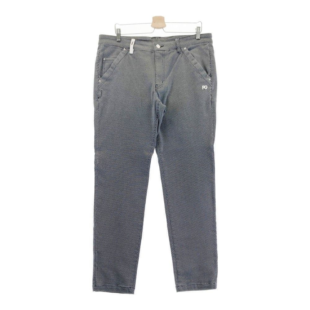 限定セール，SALE サイズ：7 PEARLY GATES パーリーゲイツ  ストレッチパンツ ダイヤ柄 ブラック系 [240101398289] ゴルフウェア メンズ ストスト パンツ