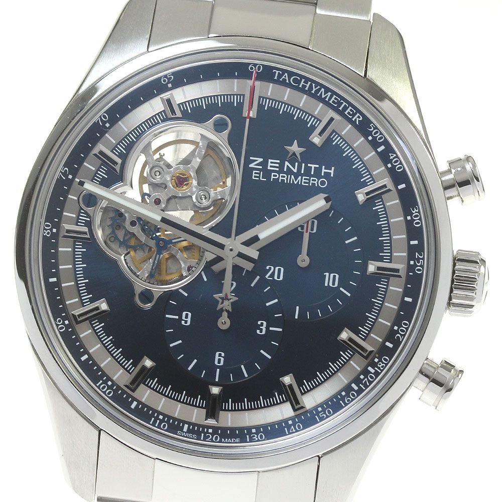 ゼニス ZENITH 03.20416.4061/51.M2040 エルプリメロ クロノマスター オープン 1969 自動巻き メンズ良品箱・保証書付き_864821