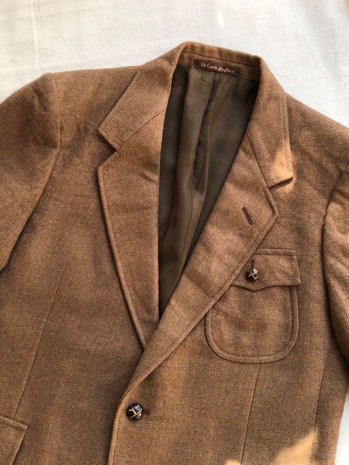 美品■スコッチハウス■ソフトツイード ハンティング ジャケット エルボーパッチ fsa3535-08-1.jpg