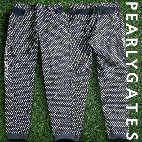 パーリーゲイツ パンツ 迷彩 カモ柄 中綿 暖パン ウォームパンツ 4 M