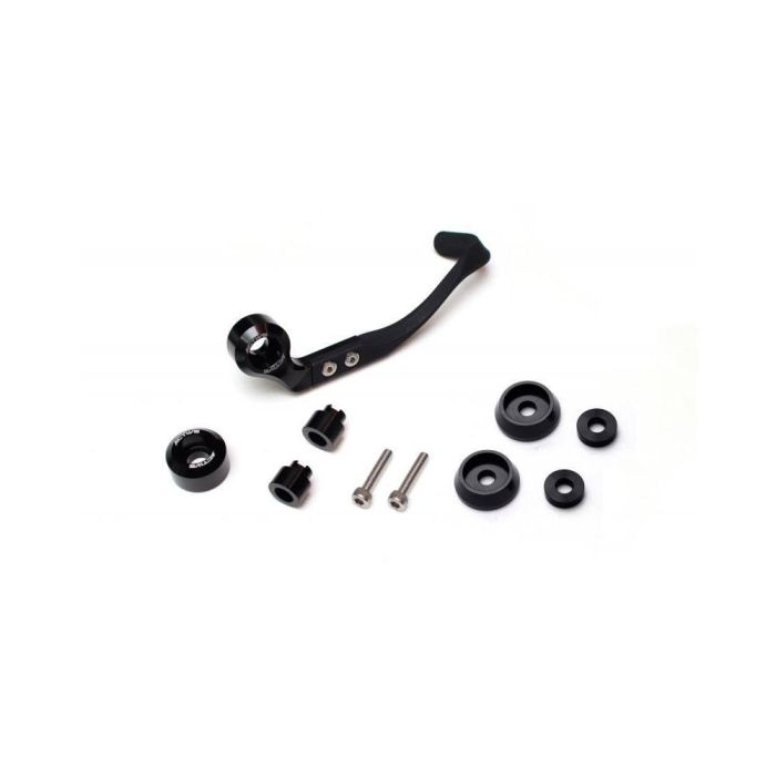 【新品・5営業日で発送】アクティブ(ACTIVE) ブレーキレバーガード＆バーエンド フルSET BLK ACTIVE 30801M08 取付け部 M8用【D】