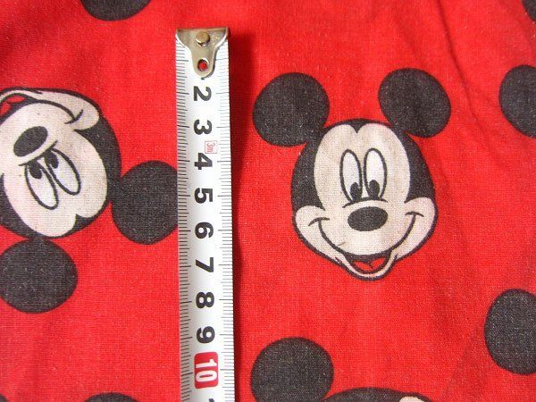 USA製 ミッキー カットなし コレクション シーツ 大判 はぎれ生地