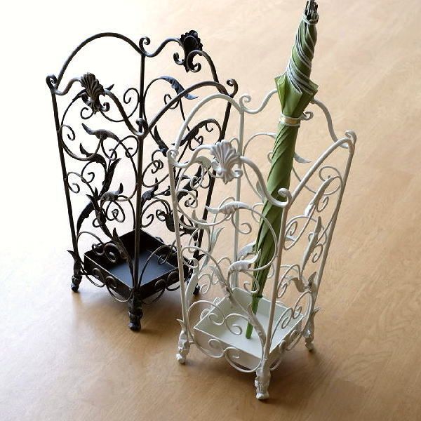 古家具 上品なコーナー型の傘立て 古家具上品なコーナー型の傘立て