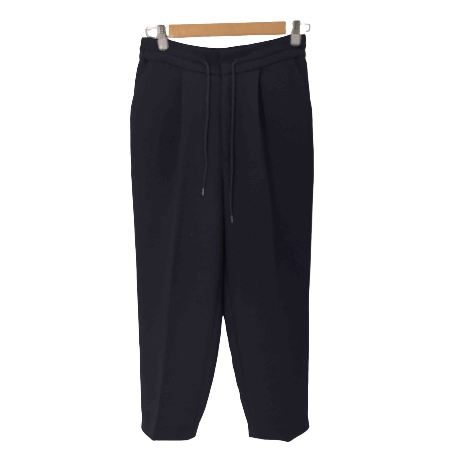 uncrave【雑誌掲載商品】ウォッシャブル ダブルクロス パンツ ネイビー M ウォッシャブル ダブルクロス パンツ / uncrave | ファッション