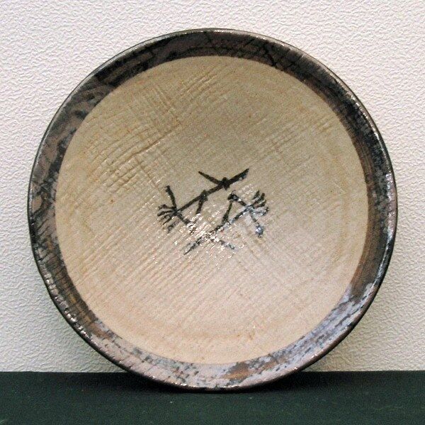 古瀬戸窯・加藤伸也（五代作助）・小皿・三客揃・箱付・No.160620-05