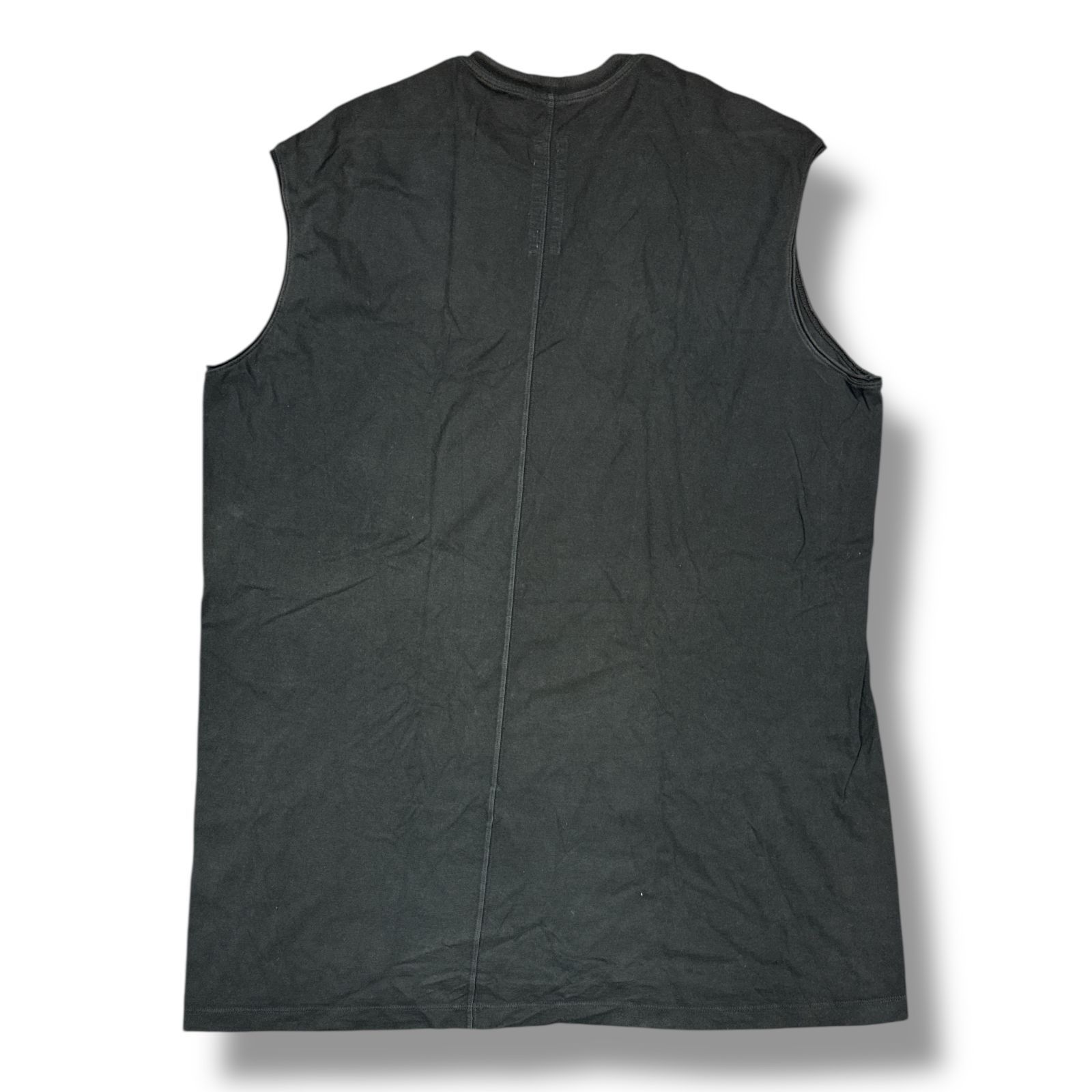 リックオウエンス　ダークグレー タンクトップ Rick Owens リックオウエンス TRAP T タンクトップ Tシャツ