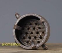 鉄器獣頭煮茶ストーブ炭ストーブアルコールストーブ卓上温酒ストーブレトロ 茶室置物