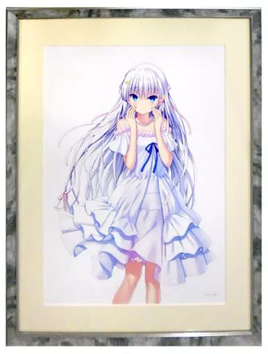 中古】原画イラストボード 付属品付)Key 20th Anniversary Shop KEY20