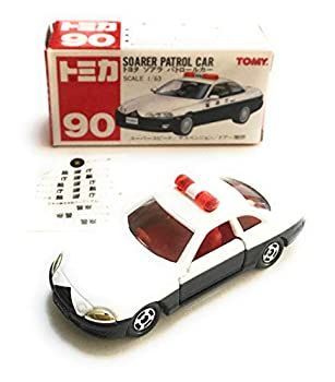 【中古-非常に良い】 トミカ 90 トヨタ ソアラ パトロールカー 1/63 赤TOMYロゴ
