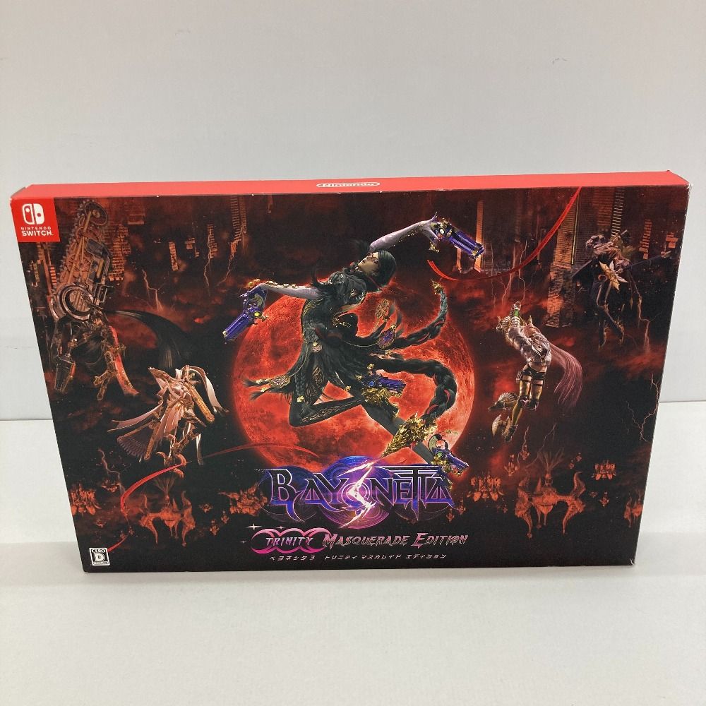 05w04148 【Nintendo Switch】ニンテンドースイッチ ソフト 「ベヨネッタ トリニティ マスカレイド エディション」＊ソフト起動のみ確認済＊【中古品】  - メルカリ