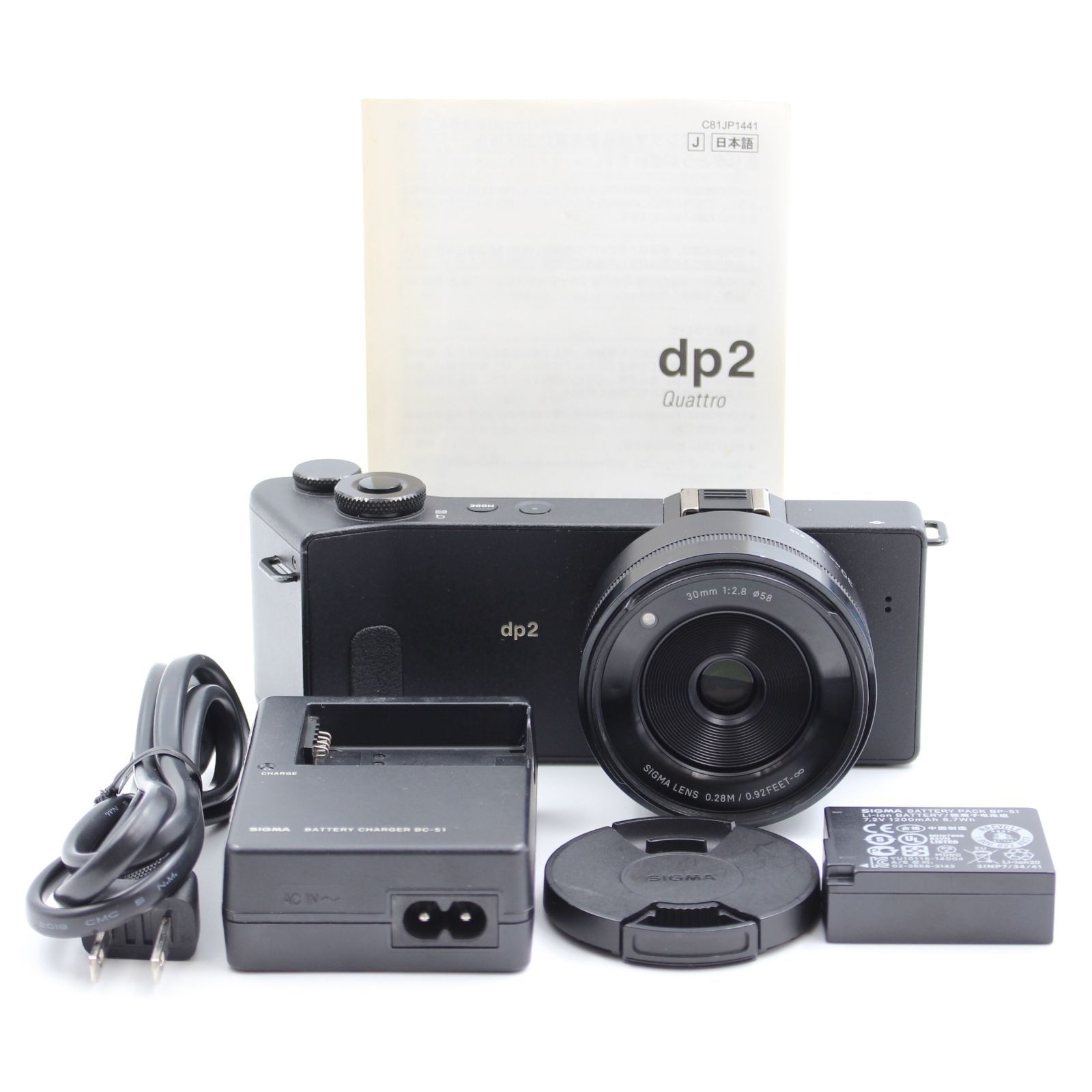 □良品□ SIGMA dp2 Quattro FoveonX3 デジタルカメラ シグマ 930257 
