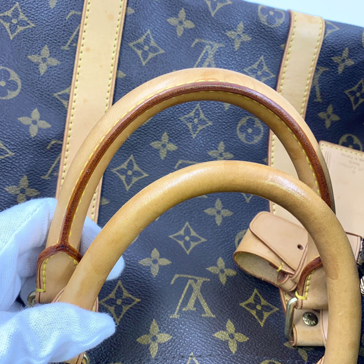 LOUIS VUITTON ルイヴィトン モノグラム キーポル 耐難い 55 ブラウン M41424 ユニセックス モノグラムキャンバス ボストン