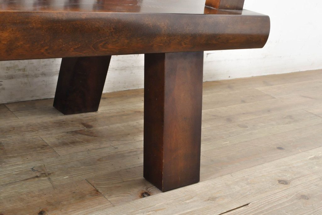 ☆事前問合せ必須☆ 九州民芸家具 スピンドルベンチ 和製ビンテージ 激