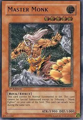 中古】遊戯王 TLM-AE020[UL]：Master Monk/マスターモンク