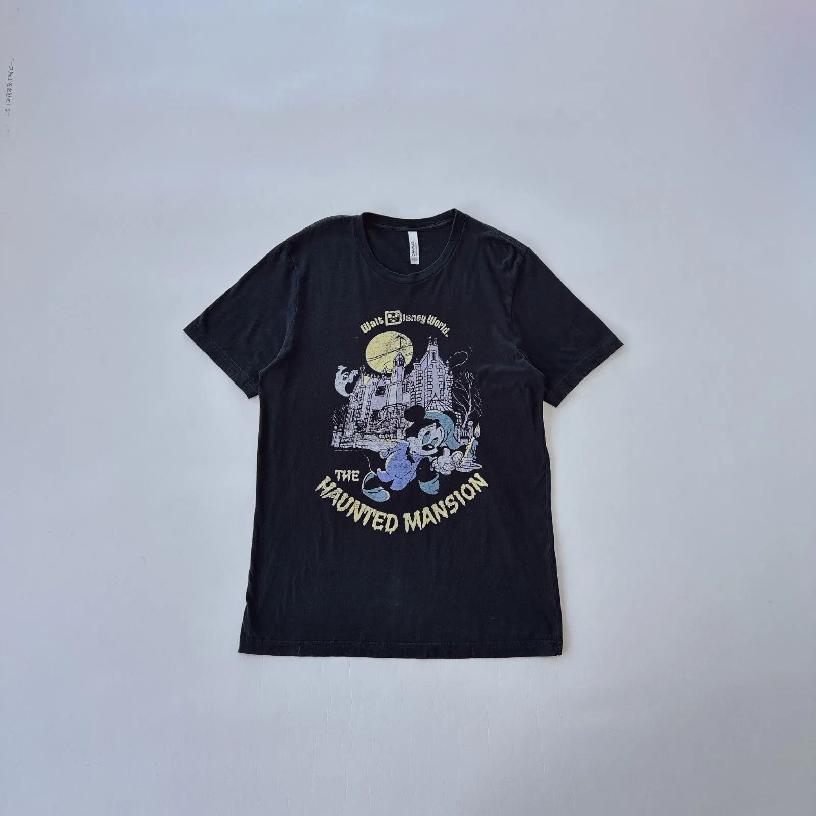 ミッキー ディズニー ホーンテッドマンション プリント Tシャツ