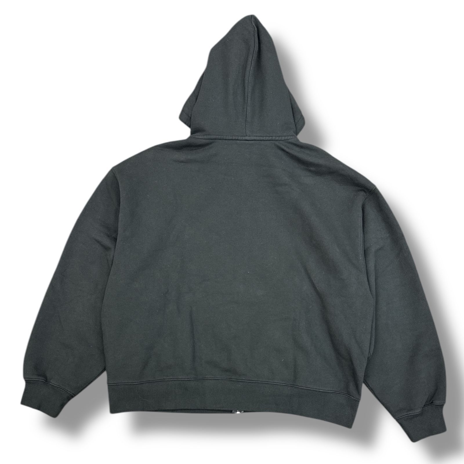 NIKE Stussy Washed Fleece Hoodie コラボ ジップ スウェット