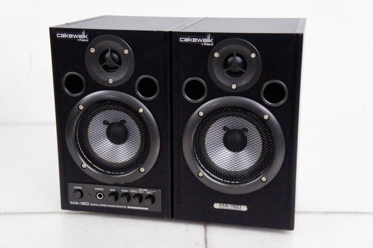 【中古品】EDIROL MA-15D 中古】EDIROL ROLANDローランド ステレオ モニター スピーカー