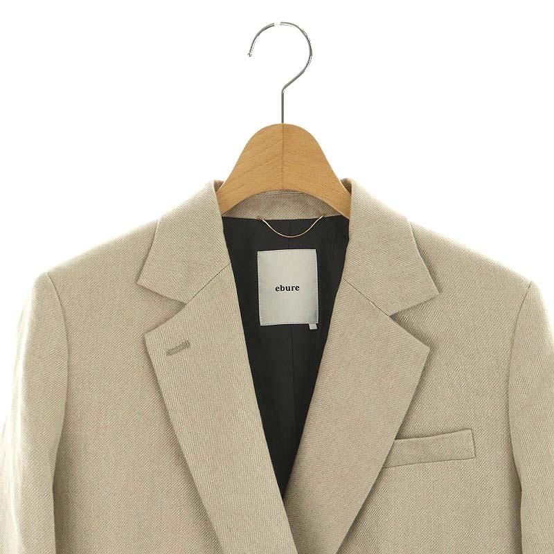 エブール ebure 38 ジロンラムウールジャケット ebure(エブール