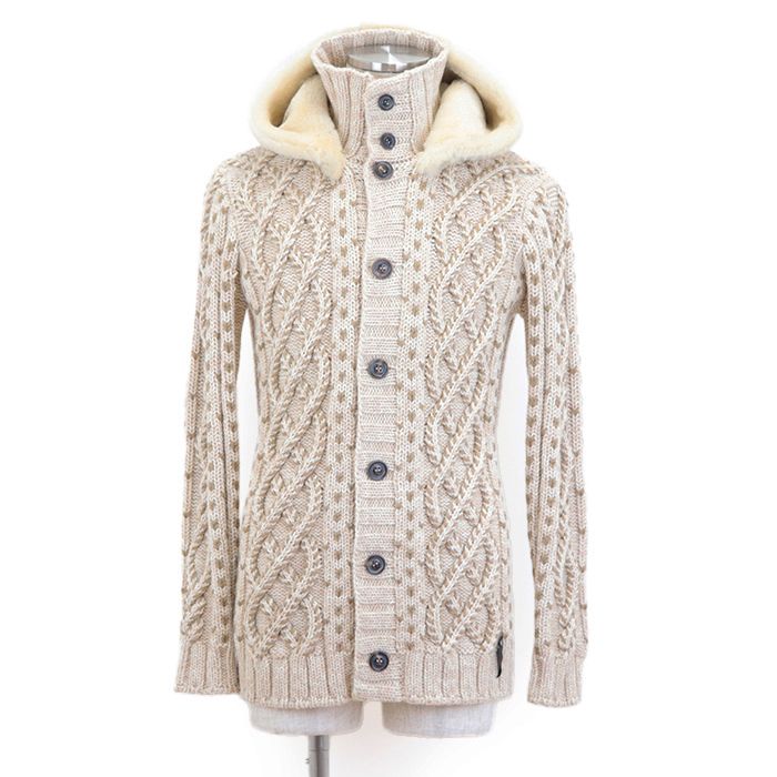 FENDI フェンディ ローゲージ ニットコート