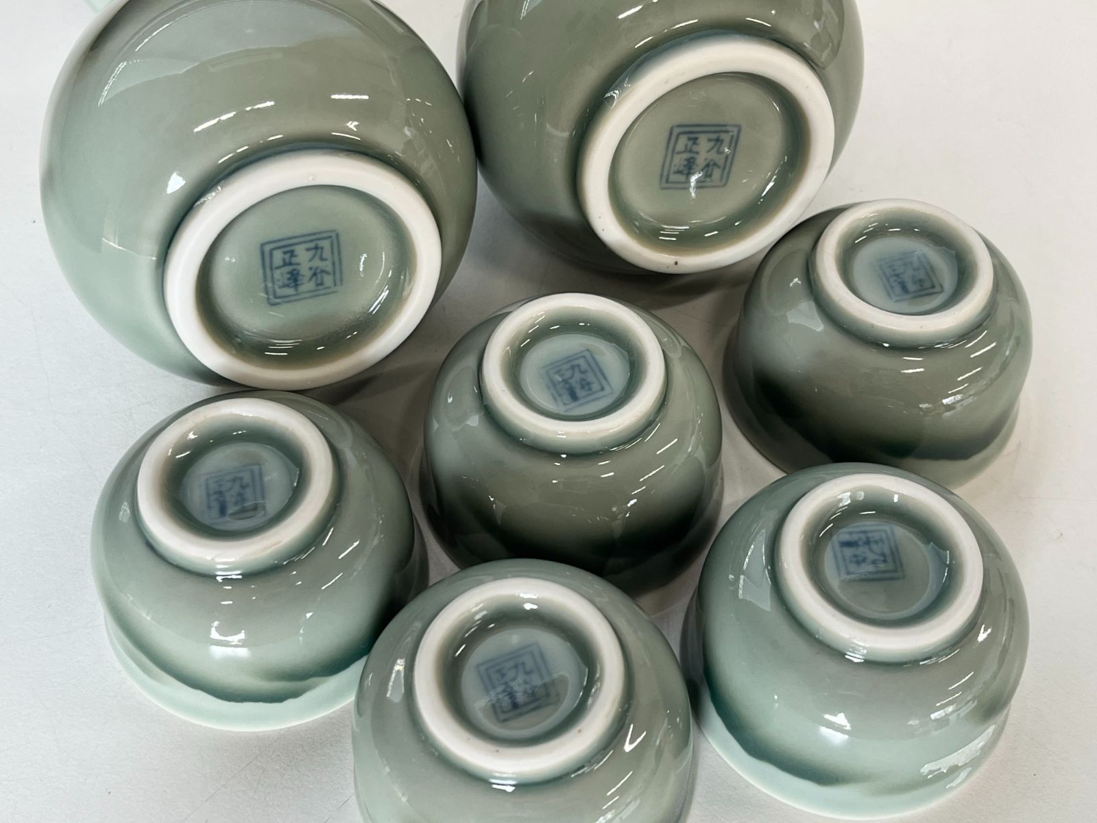 青磁酒器 鈴木圭太 / 片口 あお 酒器 注器 うつわ 通販 陶芸 大阪