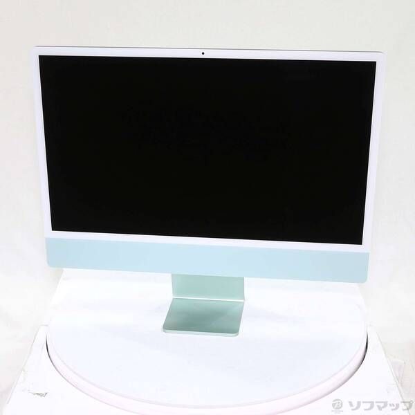 〔 品〕 iMac 24-inch Mid-2021 MGPJ3J A Apple M1 8コアCPU_8コアGPU 16GB SSD2TB グリーン 〔13.7 Ventura〕 377