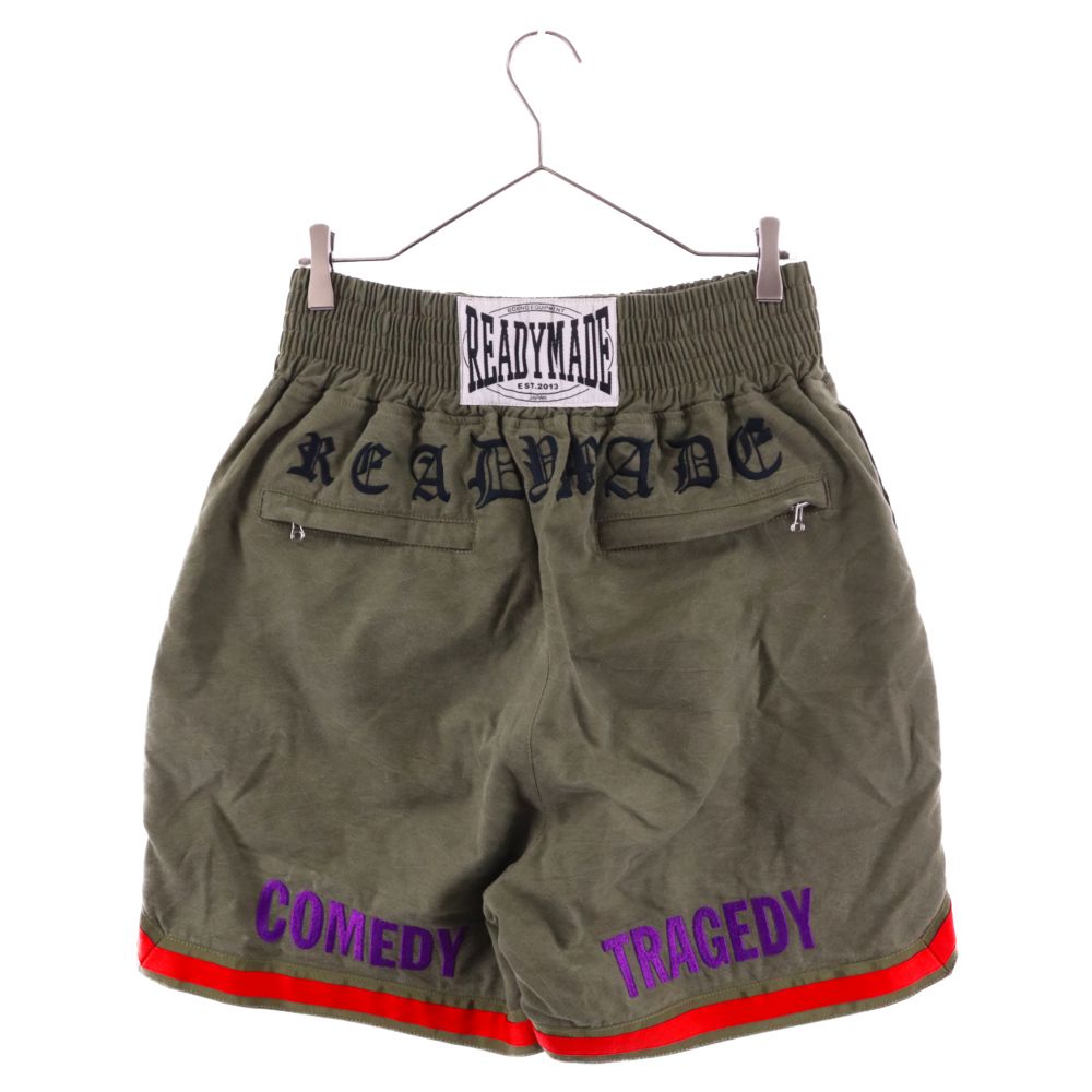 READY MADE (レディメイド) Cali Thornhill Dewitt Boxing Shorts カリ・ソーンヒル・デウィット  ボクシングショーツ ショートパンツ ハーフパンツ カーキ - メルカリ