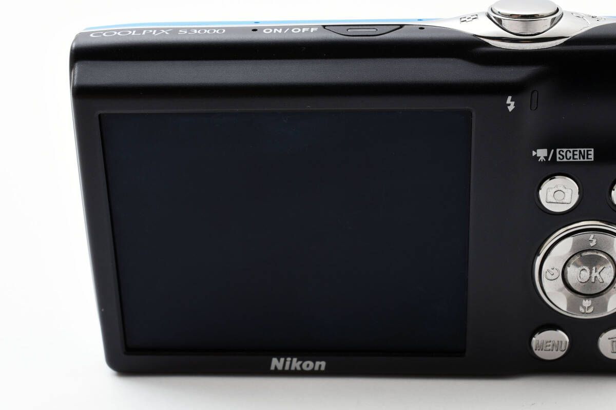 ☆訳あり大特価☆ ニコン Nikon COOLPIX S3000 クールピクス アクア 