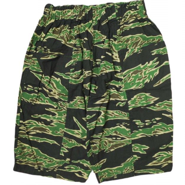 South2 West8 サウスツーウェストエイト S2W8 Army String Short - Printed Flannel  Camouflage アーミーストリングショーツ GL824 S Tiger Camo イージー ショートパンツ 迷彩