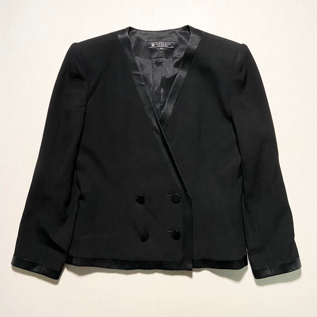 ジバンシー ハイフォーマル セットアップ ノーカラー ジャケット ワンピース