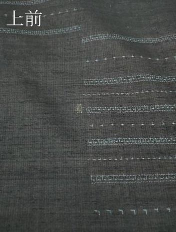 平和屋着物▽結城紬 単衣 変わり市松 80亀甲 正絹 逸品 DAAV5924az 平和屋