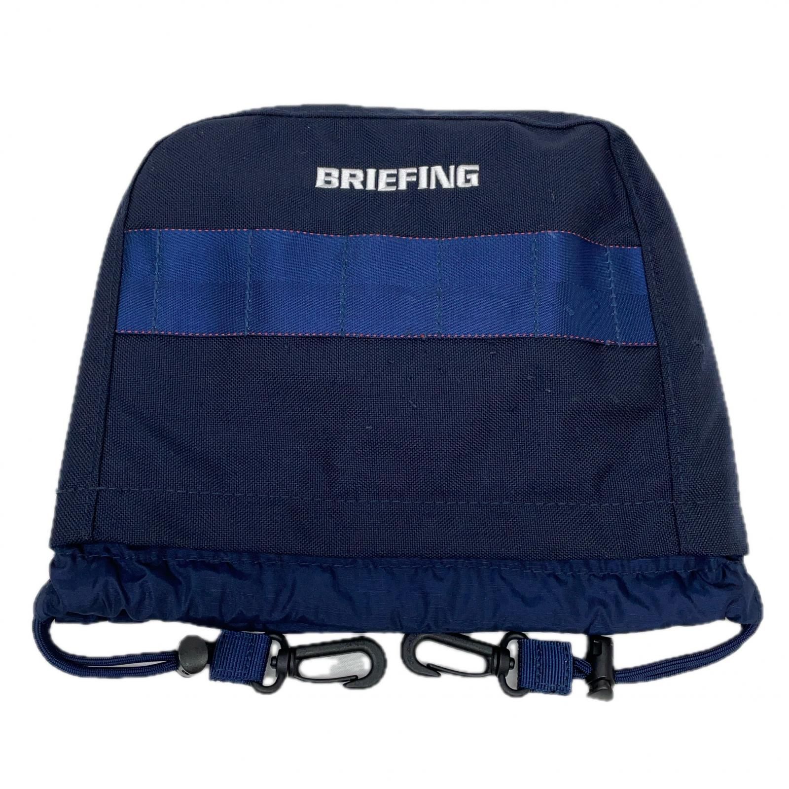 ブリーフィング BRIEFING 中古 アイアンカバー ゴルフ ネイビー GOLF