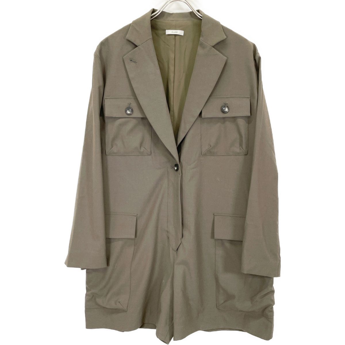 CLANE クラネ 18112-5032 ｶｰｷ MILITARY SHORT ALL IN ONE 2