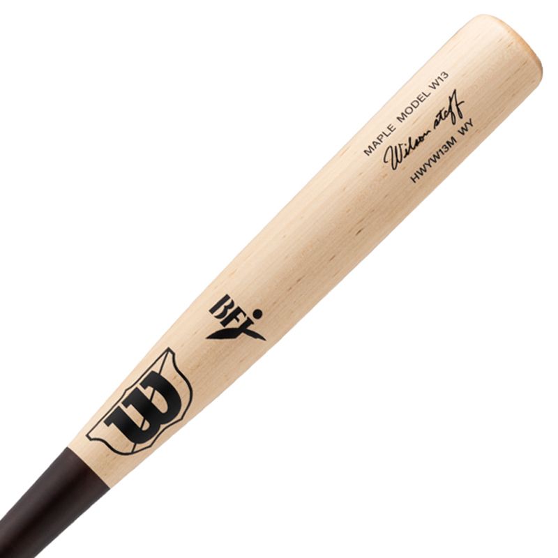ウィルソン WILSON 硬式木製バット ウイルソンスタッフ W 13 M型 HWYW M くり抜きあり 野球 硬式 バット BFJ 25 SS